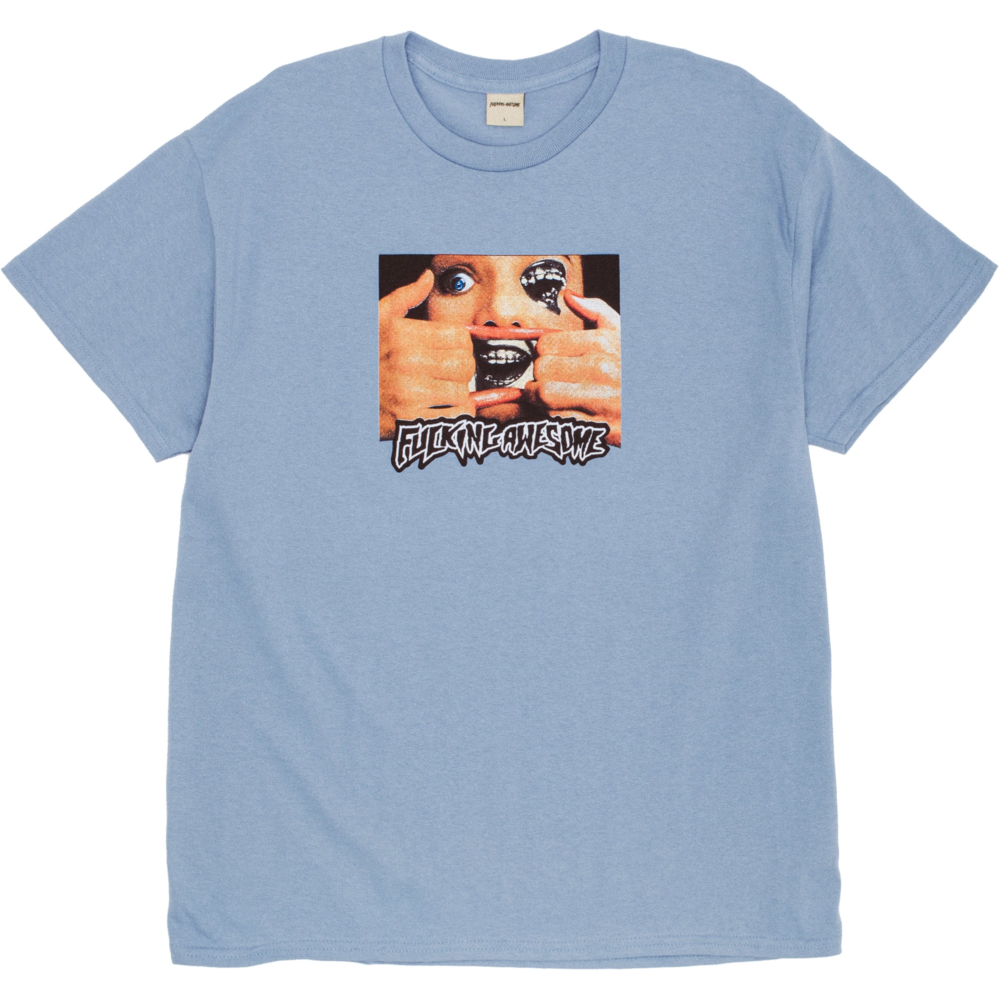 Fucking Awesome Brace Face Tee Stone