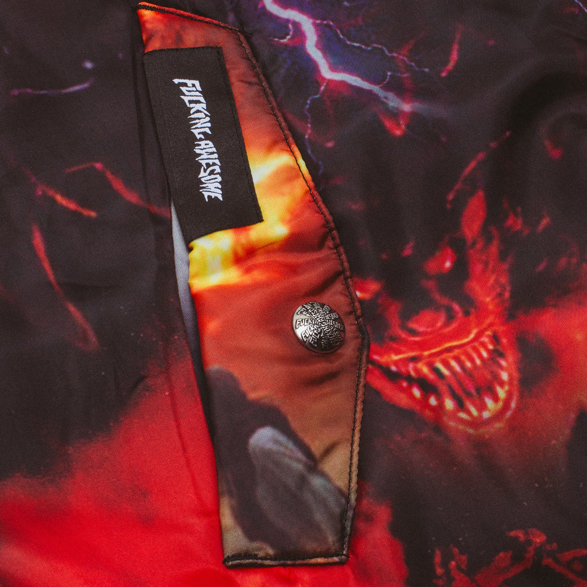 Fucking Awesome FA Reversible Bomber Black