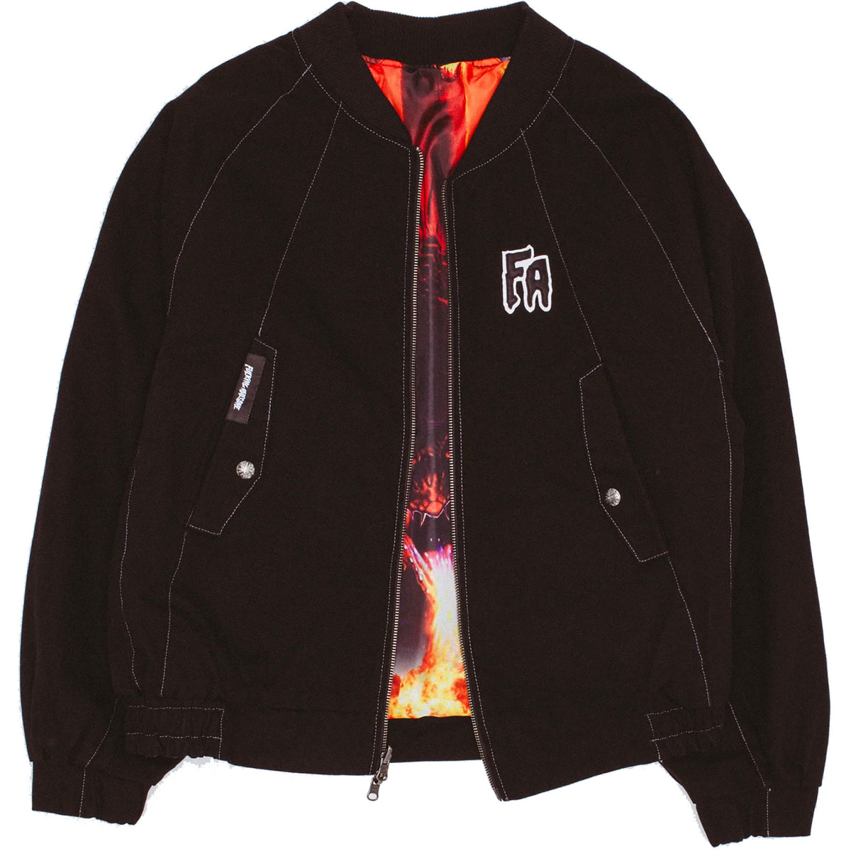 Fucking Awesome FA Reversible Bomber Black