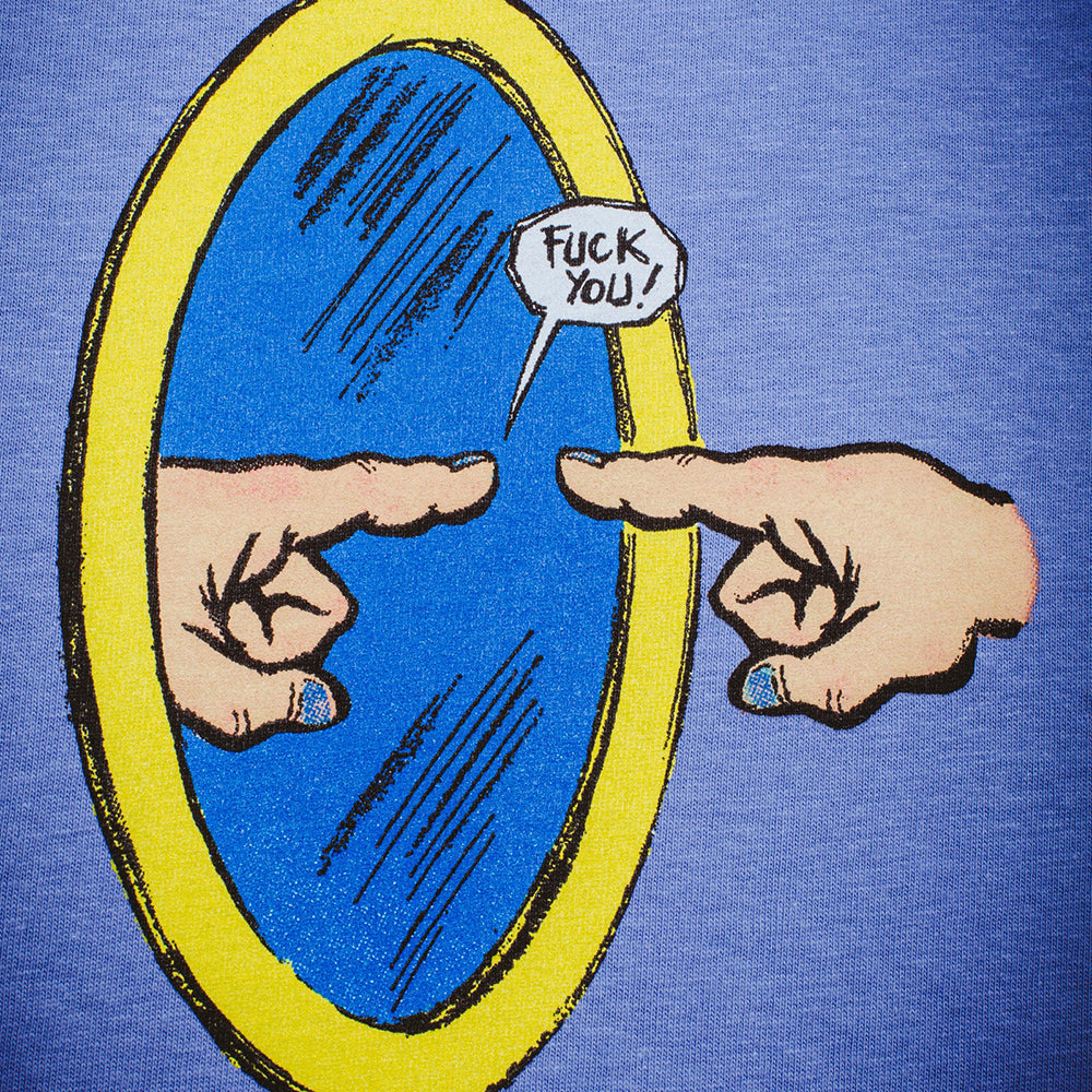 Fucking Awesome Fuck You Short Sleeve Tee Violet
