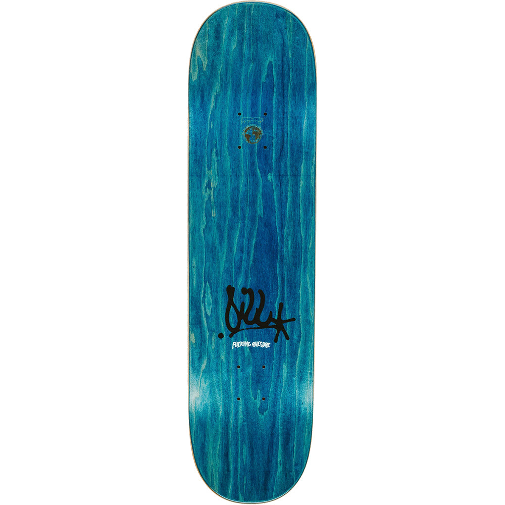 Fucking Awesome Jason Dill Class Photo Painted by Sickid Skateboard Deck 8.18"