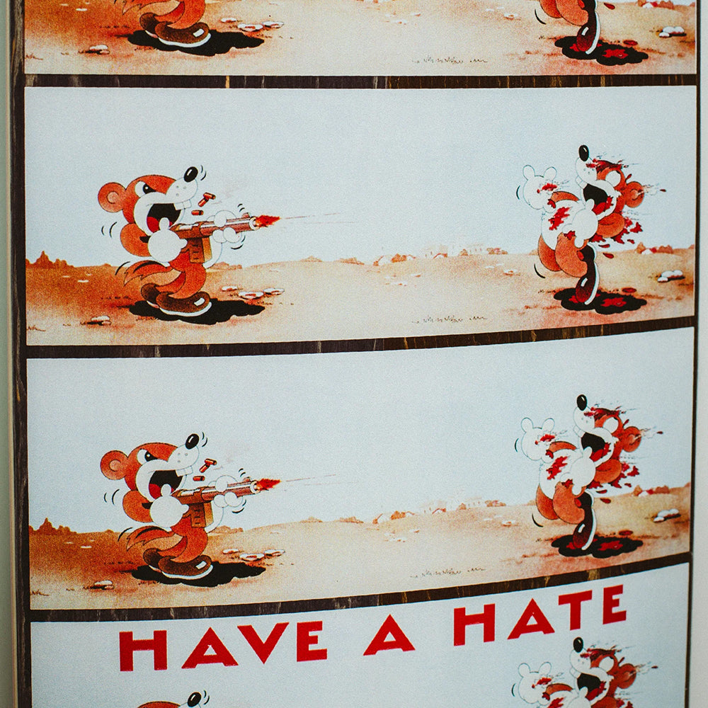 Fucking Awesome Kevin Bradley Have a Hate Skateboard Deck 8.38"
