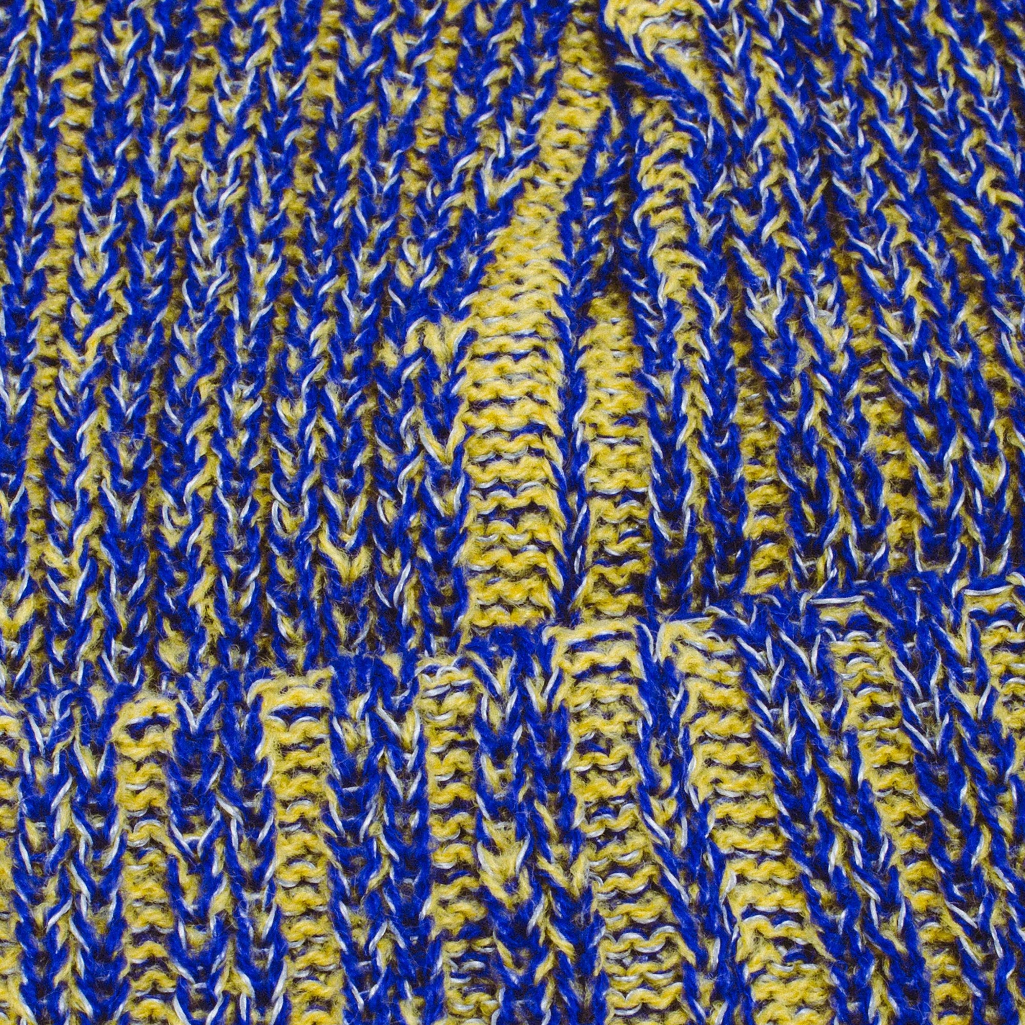 Fucking Awesome Reflective Stripe Beanie Yellow/Blue