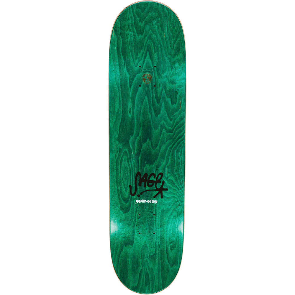 Fucking Awesome Sage Elsesser Class Photo Painted By Sickid Skateboard Deck 8.38"
