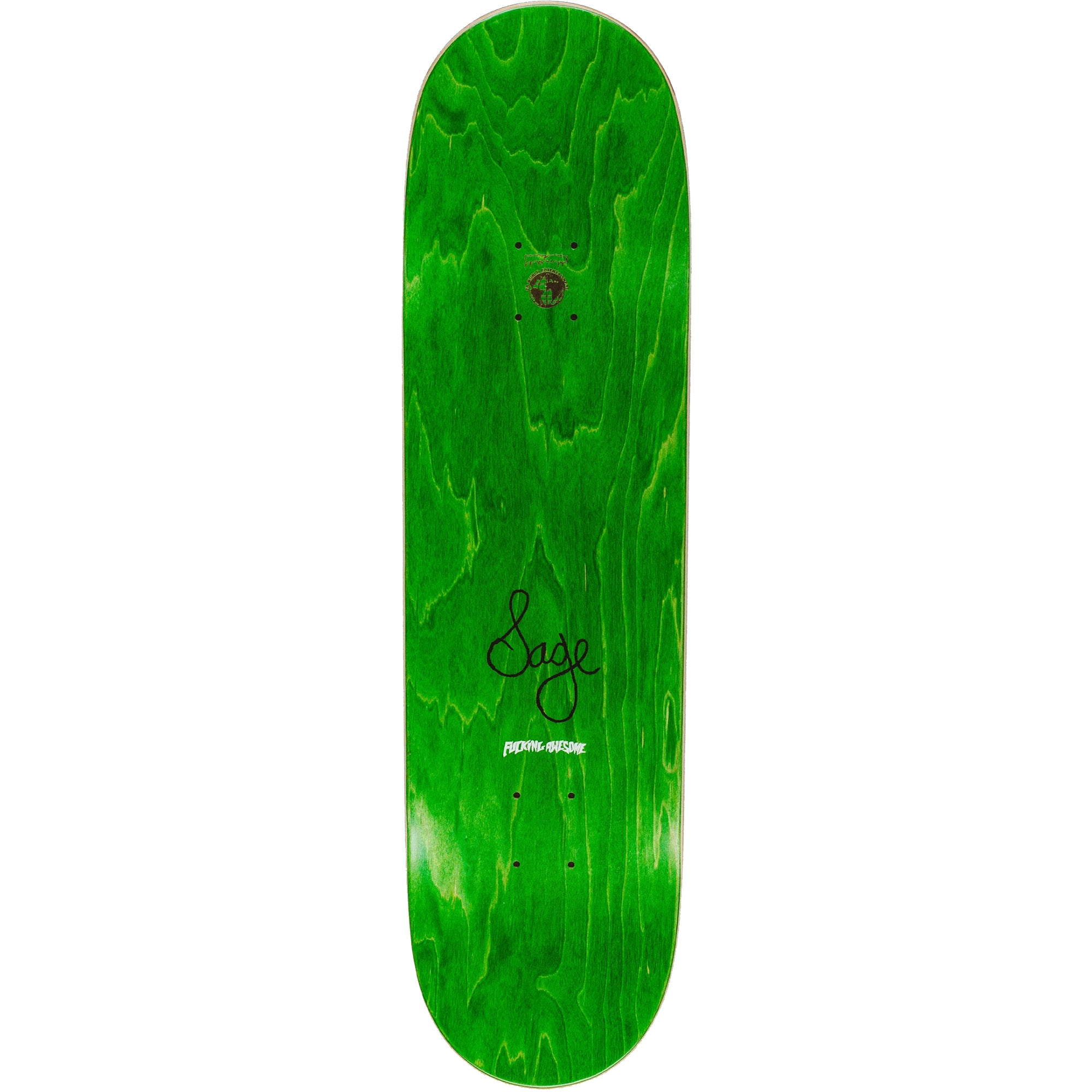 Fucking Awesome Sage Elsesser Hair Split Skateboard Deck 8.38"