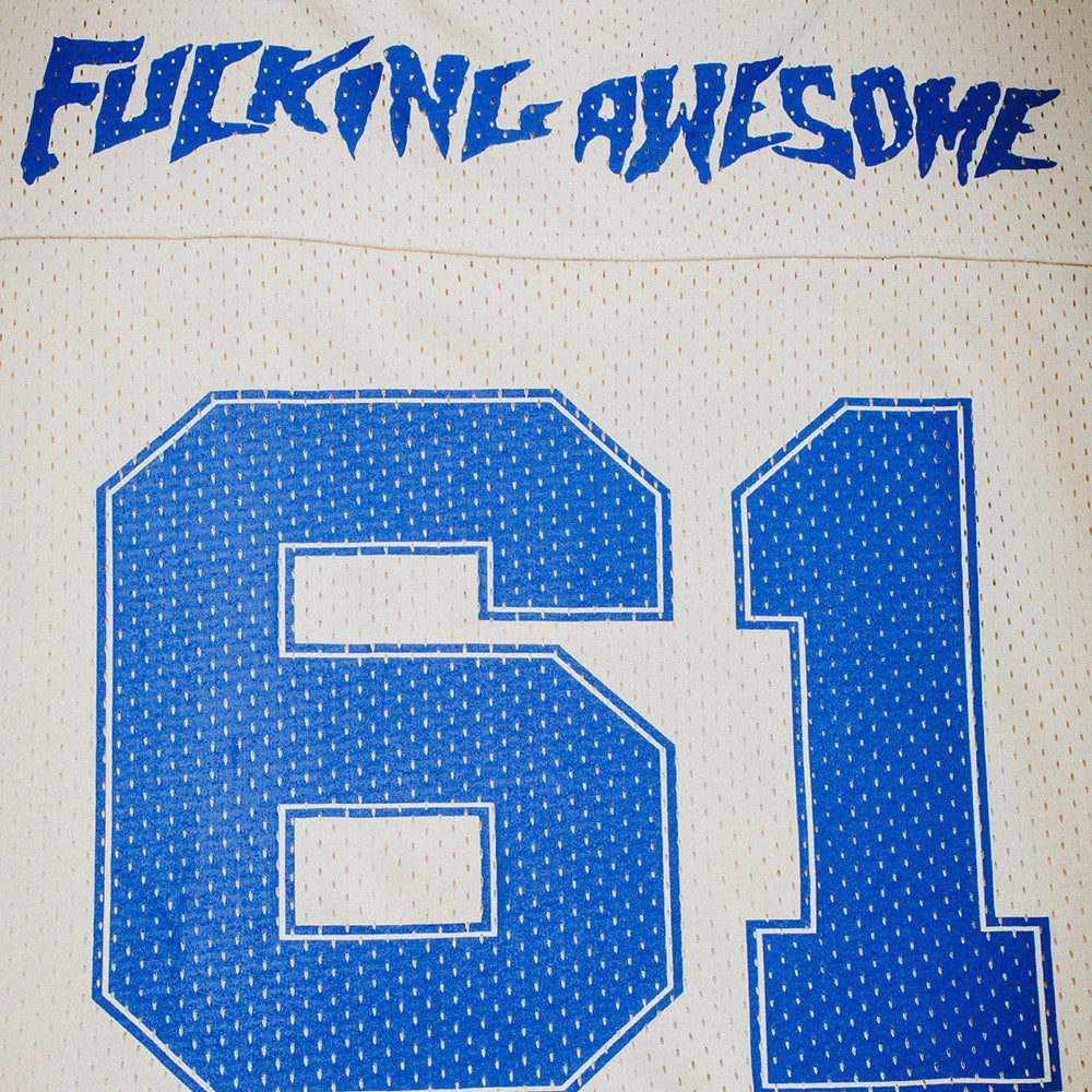 Fucking Awesome Stamp Logo Practice Jersey Cream