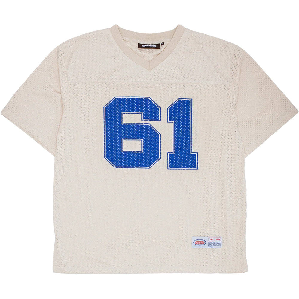 Fucking Awesome Stamp Logo Practice Jersey Cream