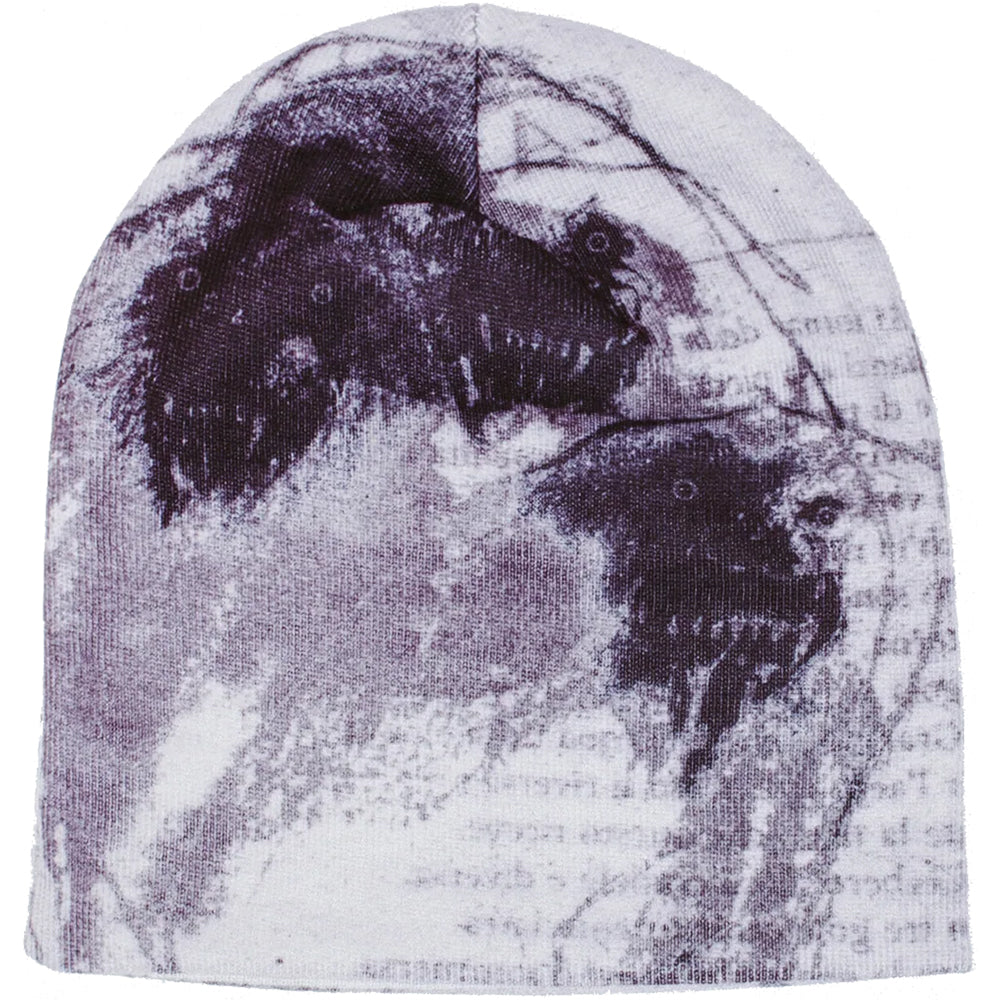 Fucking Awesome Cerberus Skully Beanie Black/White