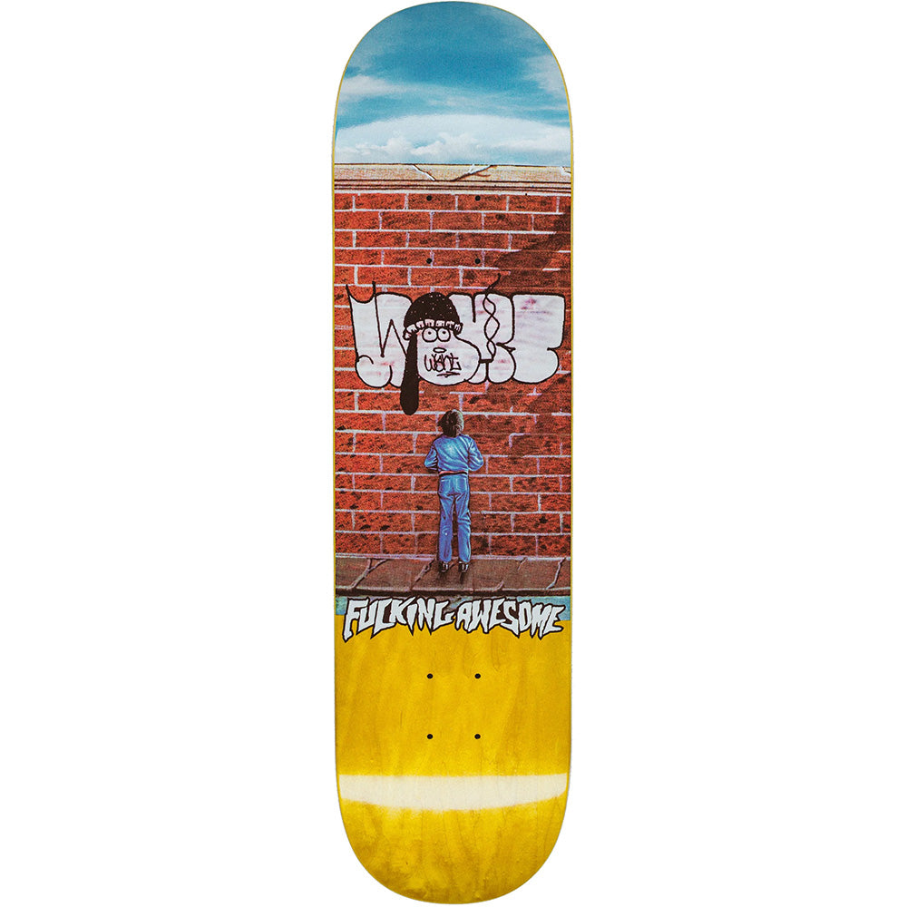 Fucking Awesome Wanto/Dill Crime Face Skateboard Deck 8.18"