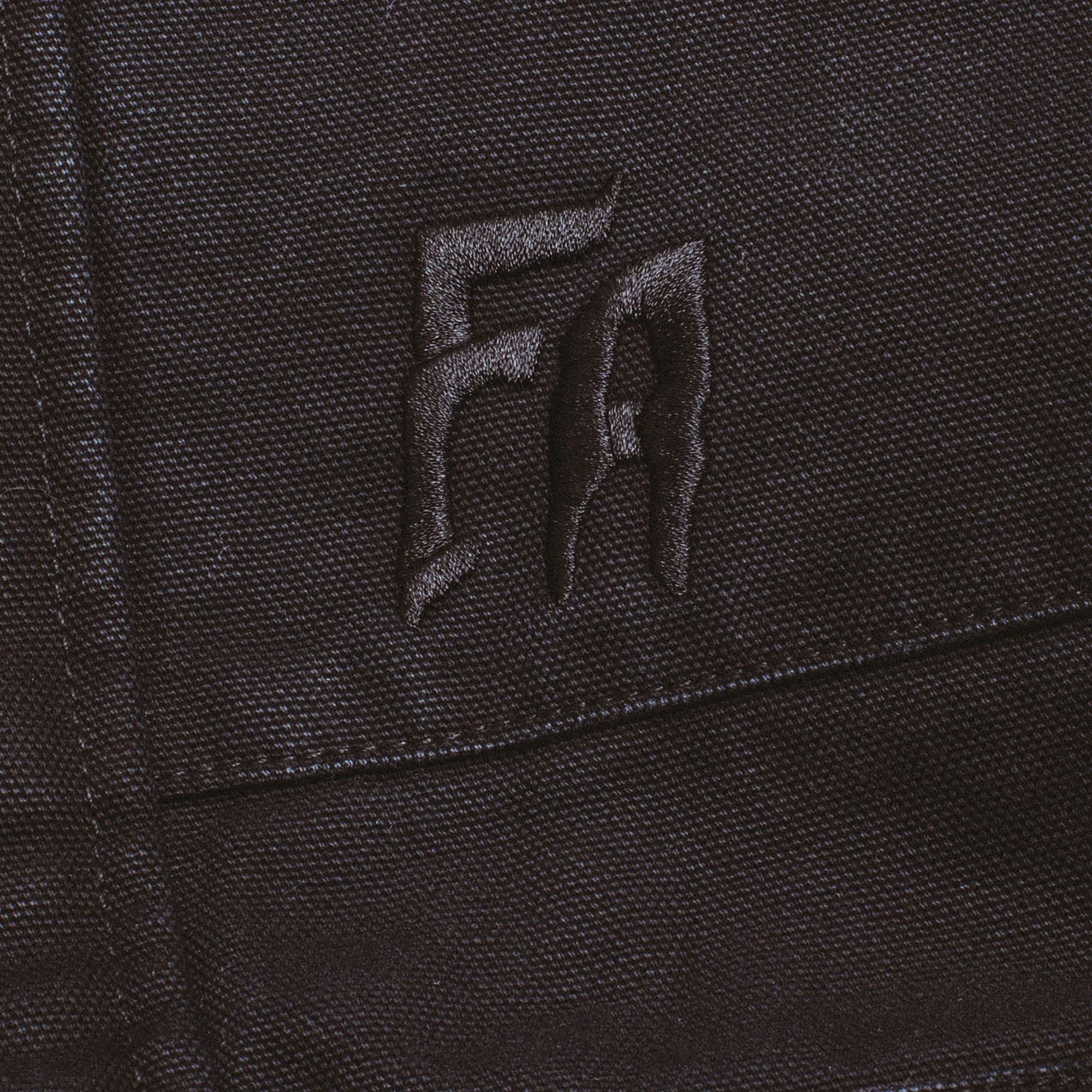 Fucking Awesome Waxed Puffer Jacket Black