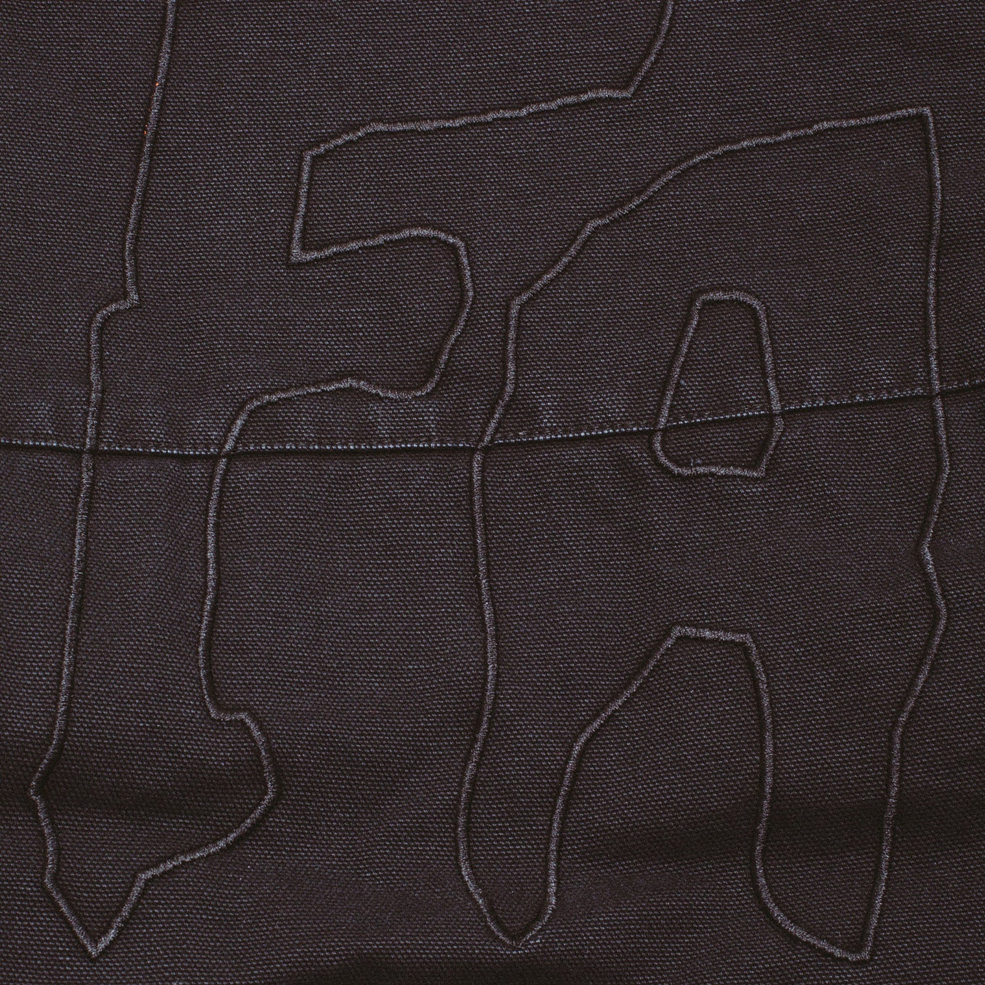 Fucking Awesome Waxed Puffer Jacket Black