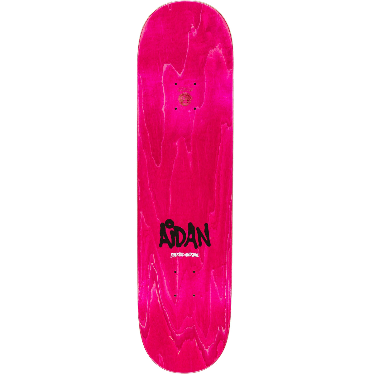 Fucking Awesome Aidan Mackey Raised Ink Class Photo Skateboard Deck 8.25"
