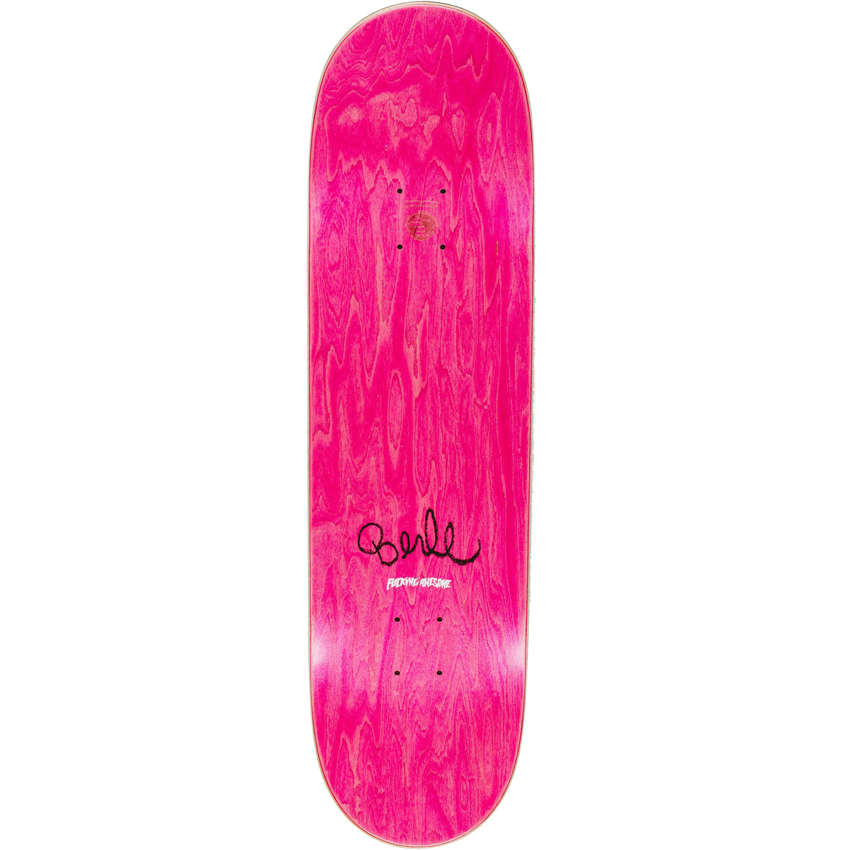 Fucking Awesome Elijah Berle Raised Ink Class Photo Skateboard Deck 8.5"