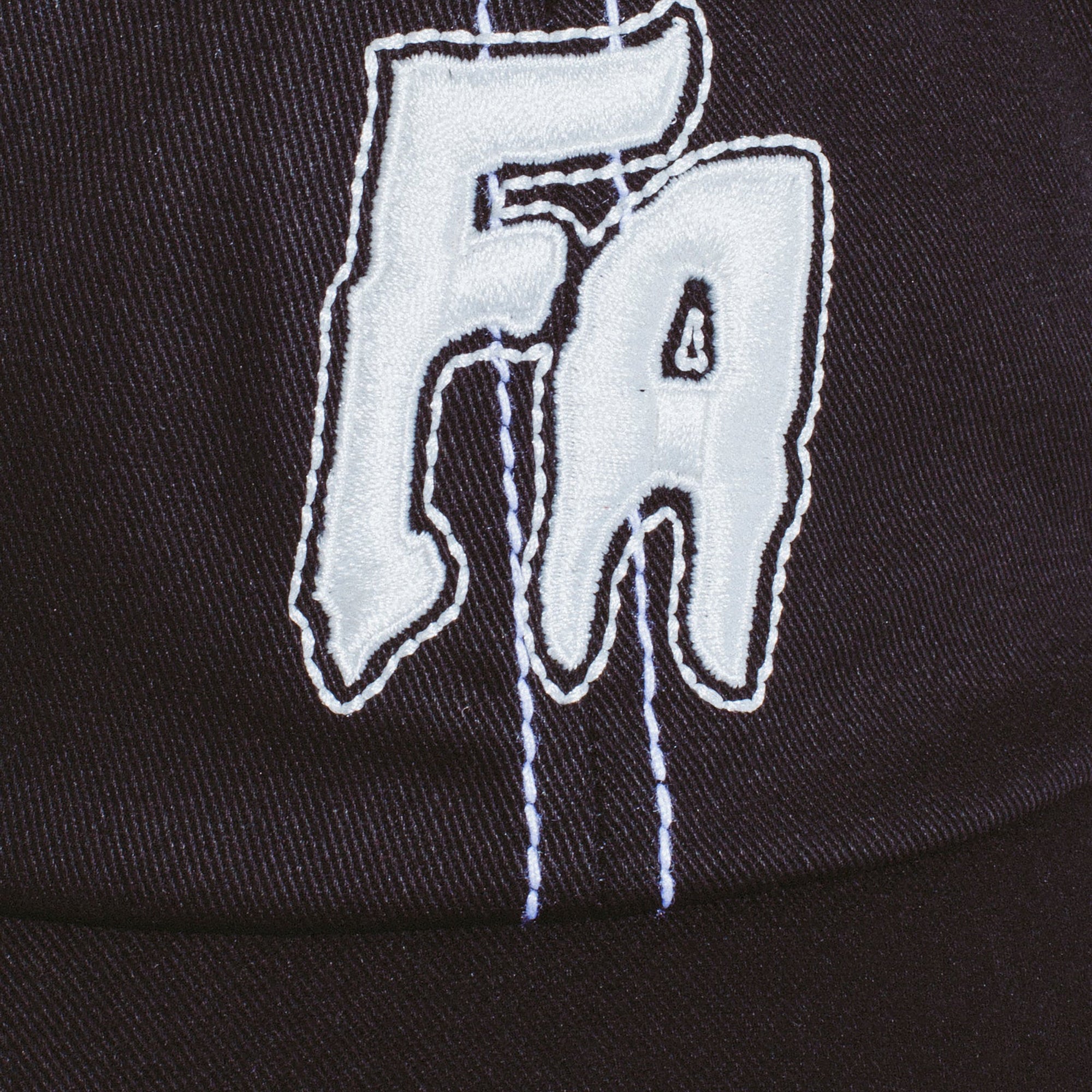 Fucking Awesome Seduction Contrast Stitch 6-Panel Hat Black