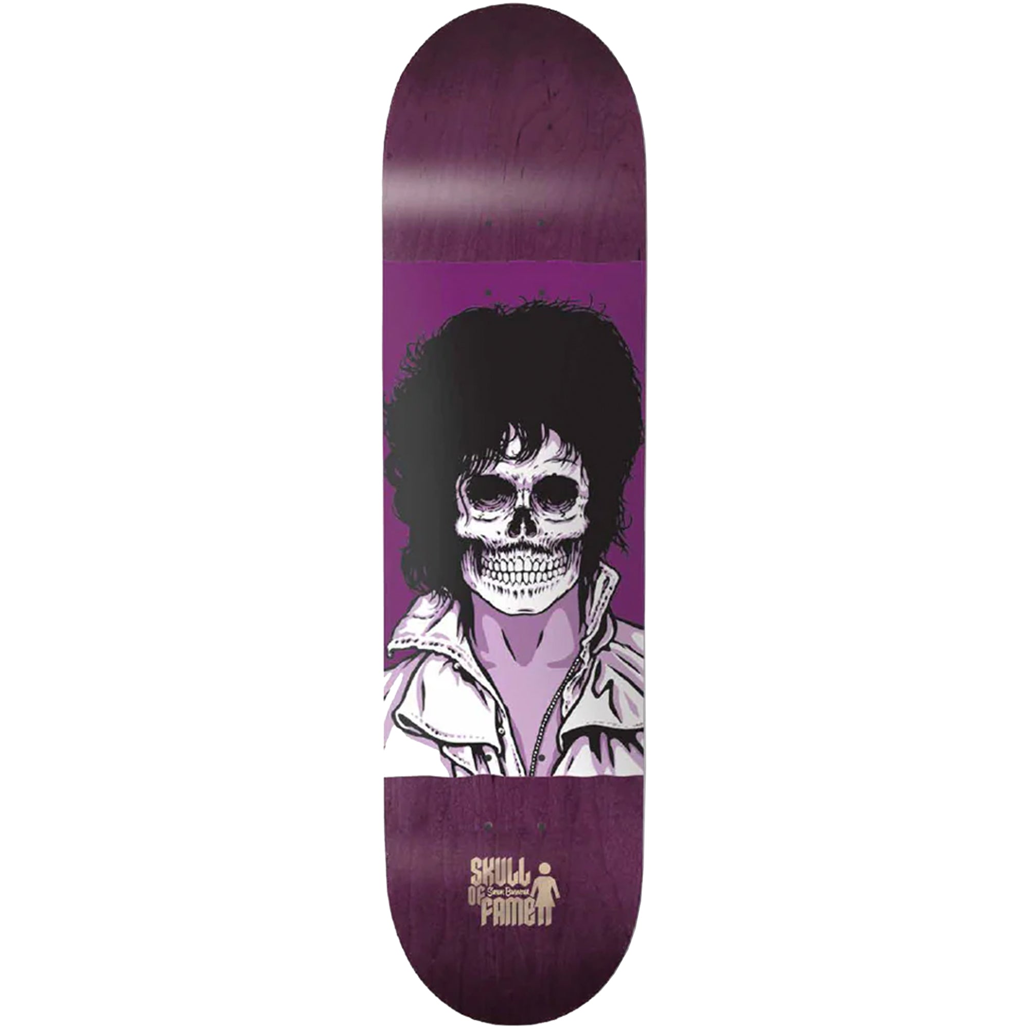 Girl Simon Bannerot Skull Of Fame Skateboard Deck 8.25