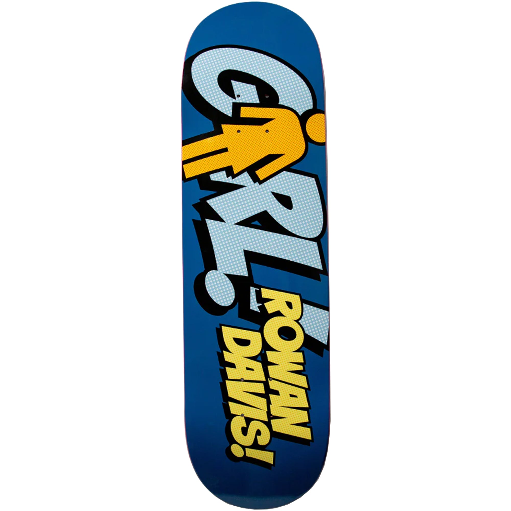Girl Rowan Davis Blammo Skateboard Deck 8.25"