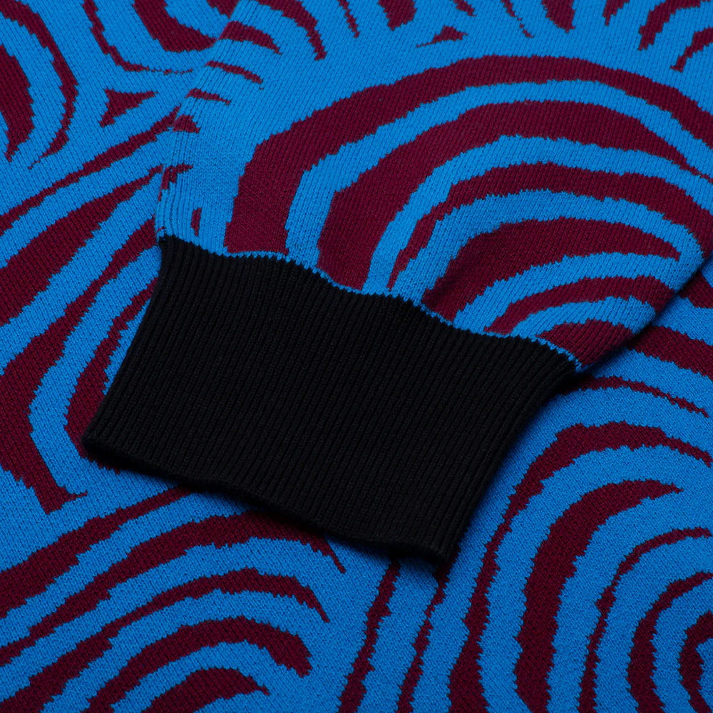 GX1000 Jacquard ZK Sweater Baby Blue