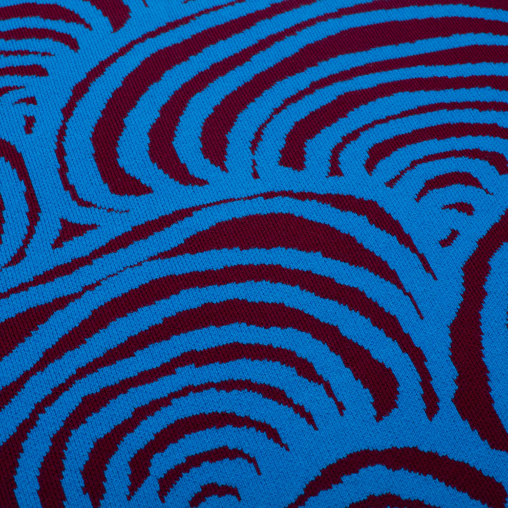 GX1000 Jacquard ZK Sweater Baby Blue