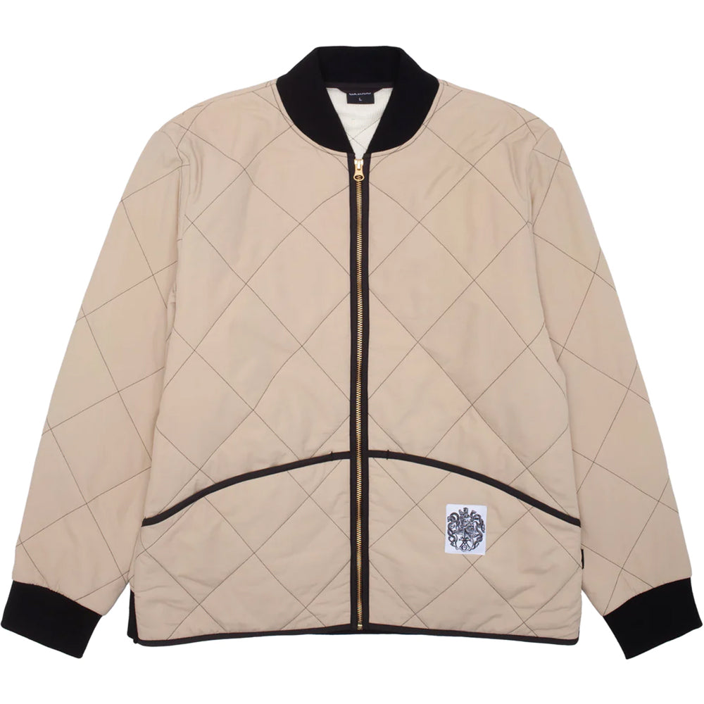 GX1000 Quilted Mechanic Jacket Creme