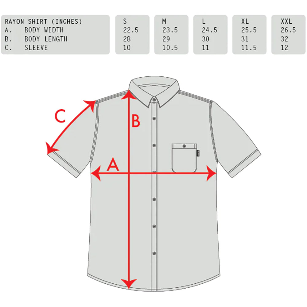 GX1000 Rayon Shirt Tornado