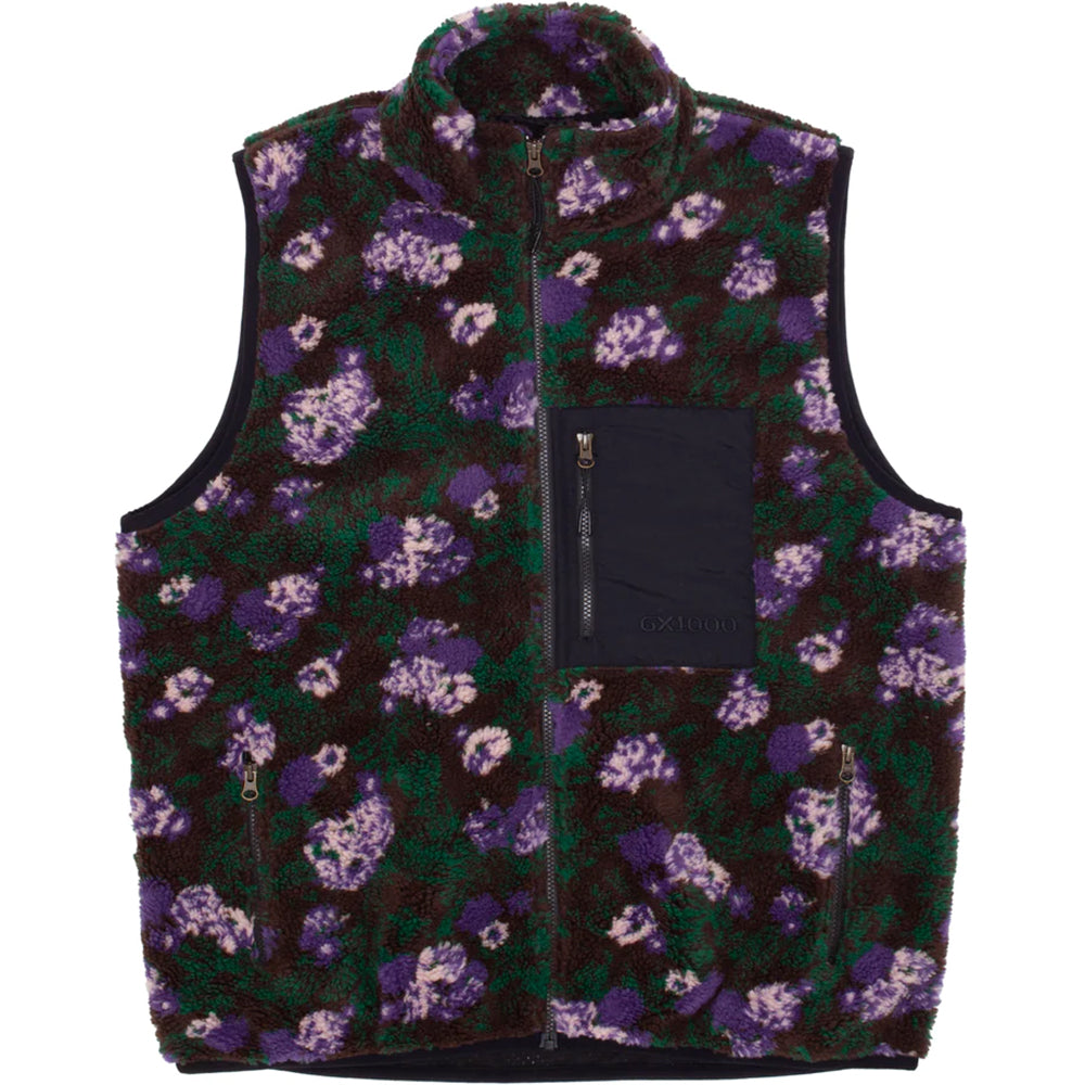 GX1000 Sherpa Vest Floral