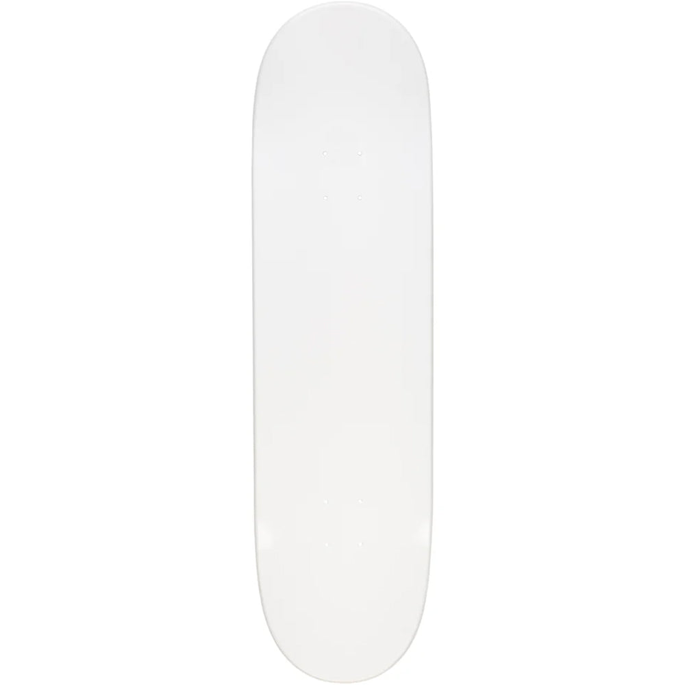 GX1000 Trespass White Skateboard Deck 8.5"