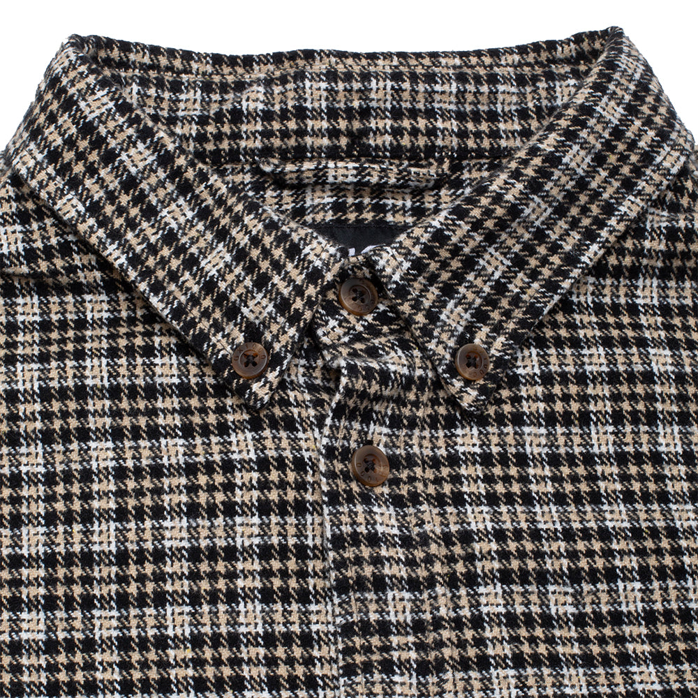 GX1000 Long Sleeve Button Down Shirt Hounds Tooth