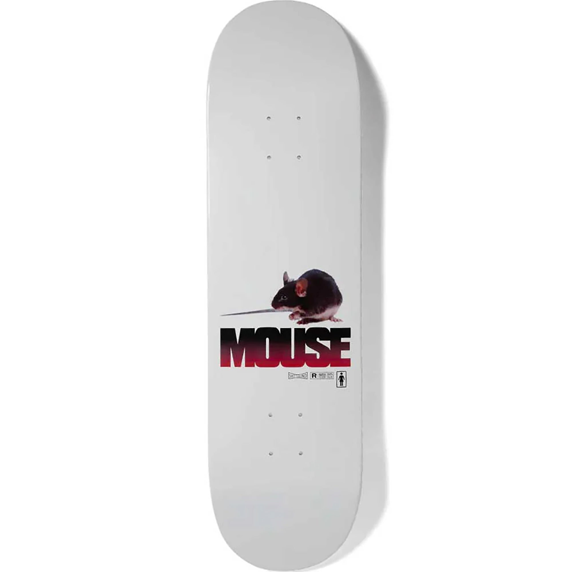 Girl Mike Carroll Mouse Skateboard Deck 8.375"