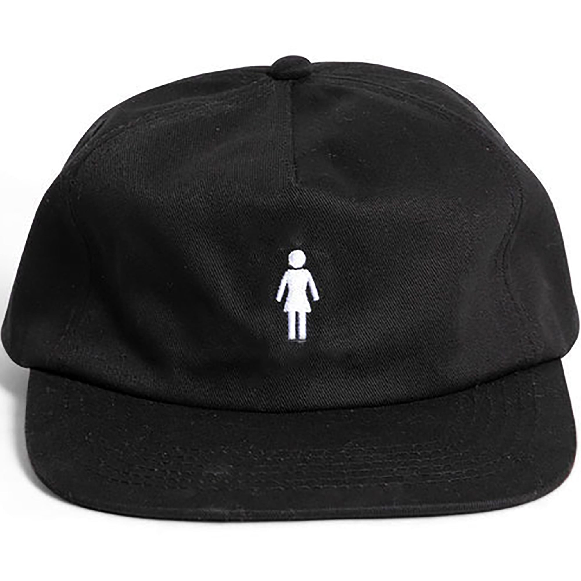 Girl OG Micro Embroidered Cap Black