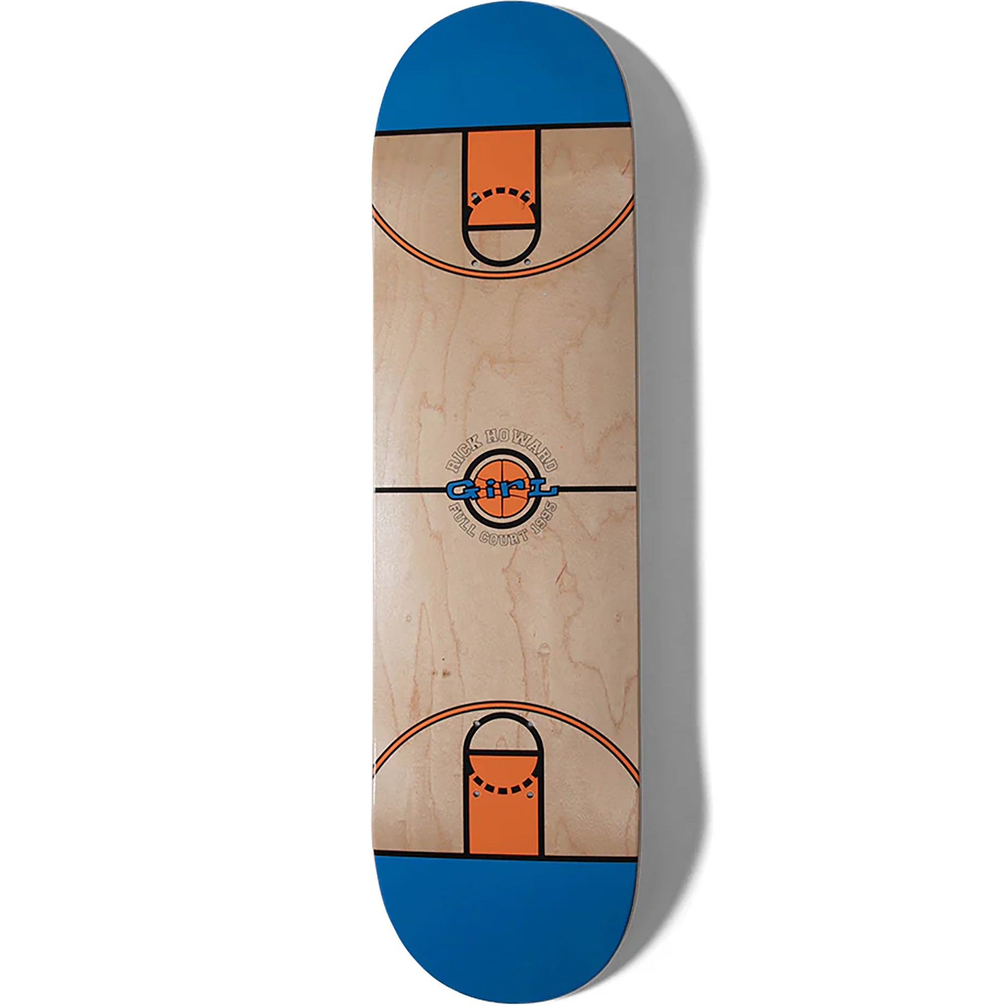 Girl Rick Howard Full Court Twin Tip Skateboard Deck 8.25"