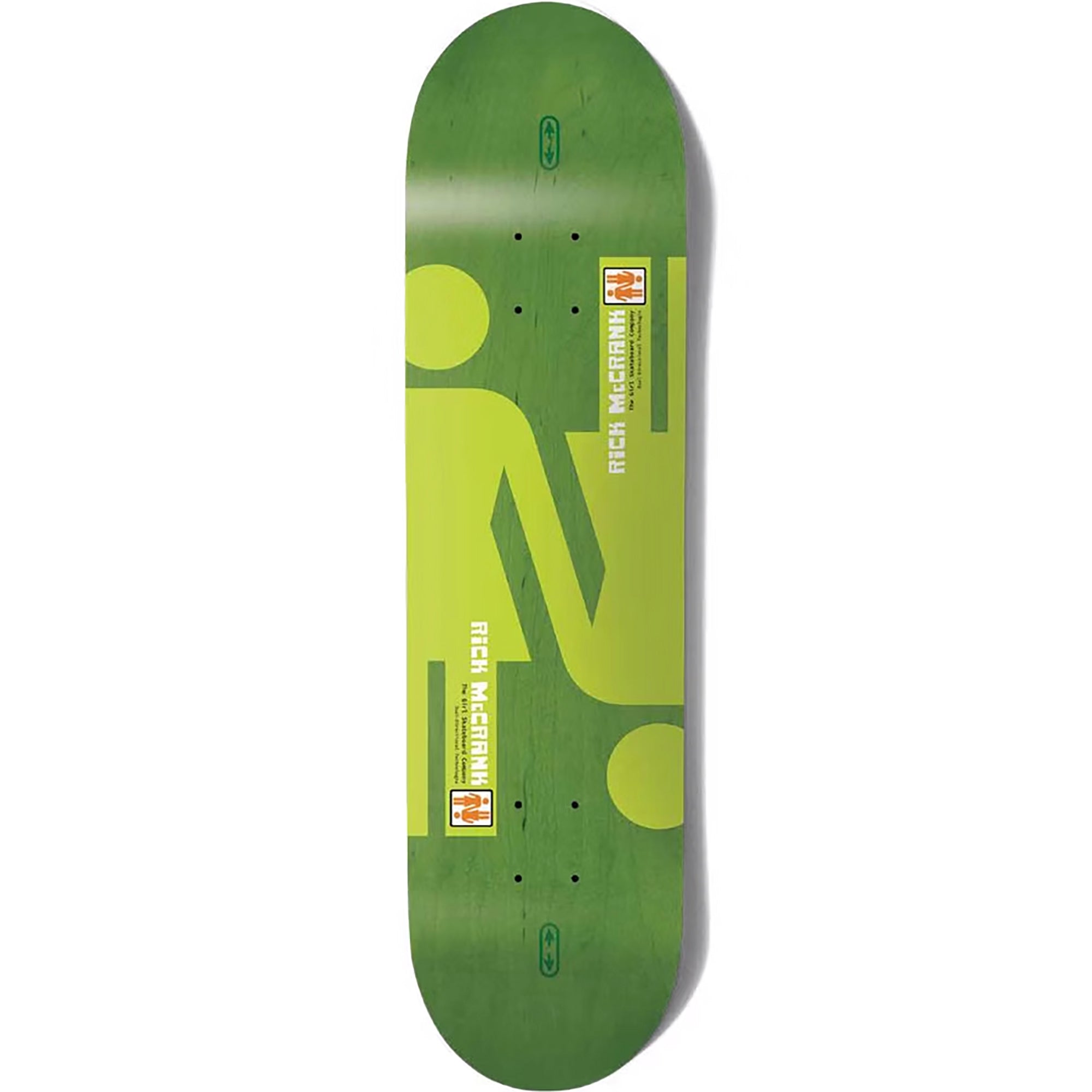 Girl Rick McCrank Double OG Twin Tip Skateboard Deck 8.25"