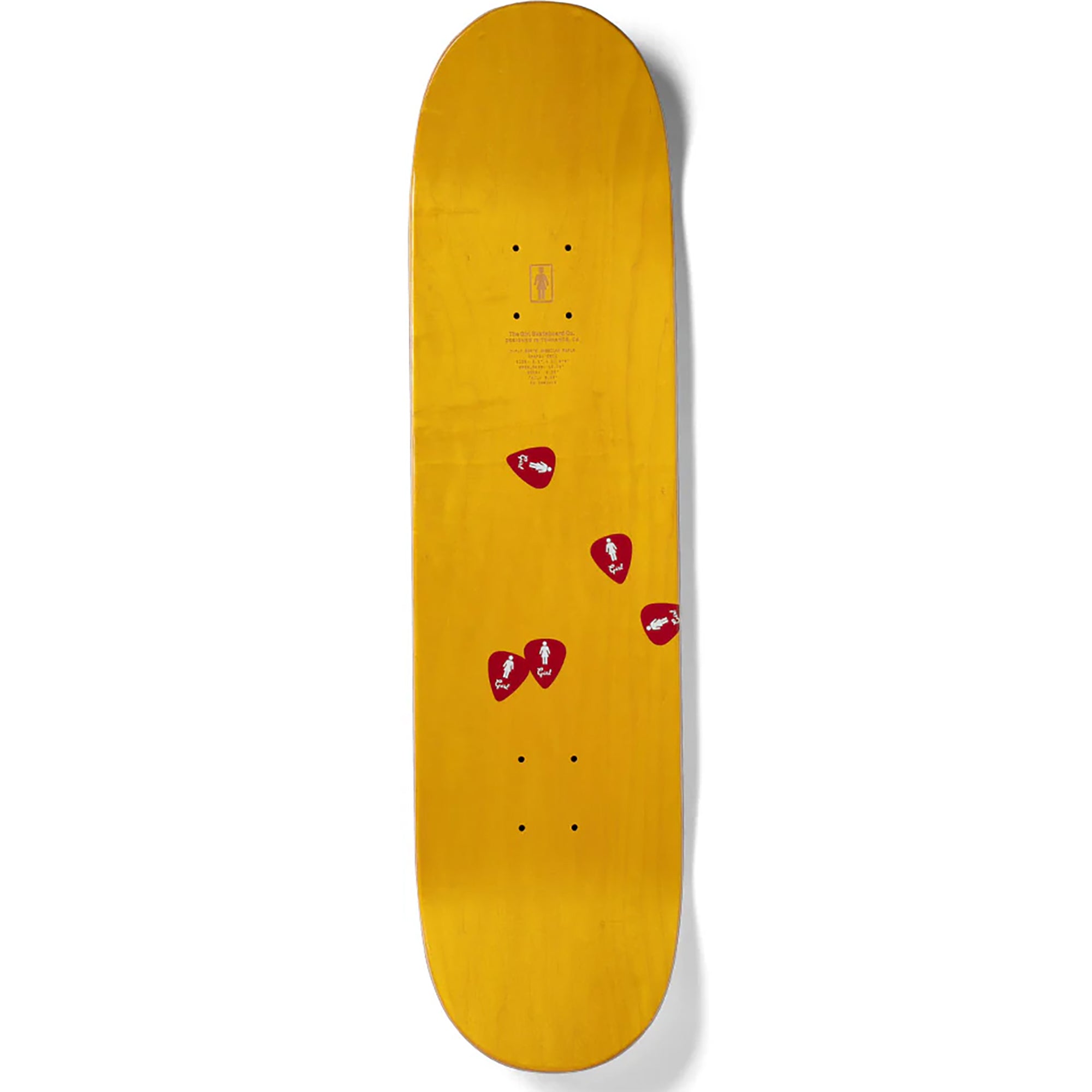 Girl Sean Malto Stomp Twin Tip Skateboard Deck 8.3"