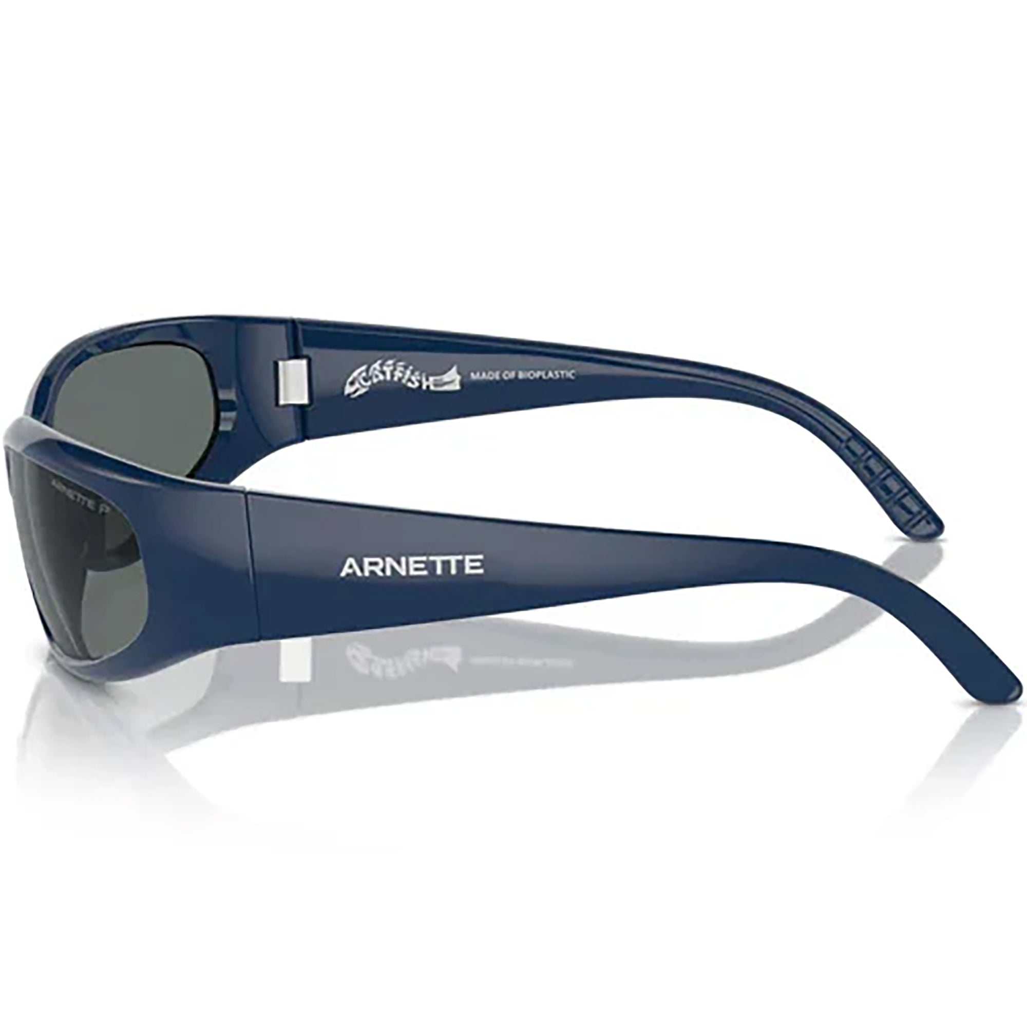 Girl x Arnette Catfish Sunglasses Dark Blue Polarised