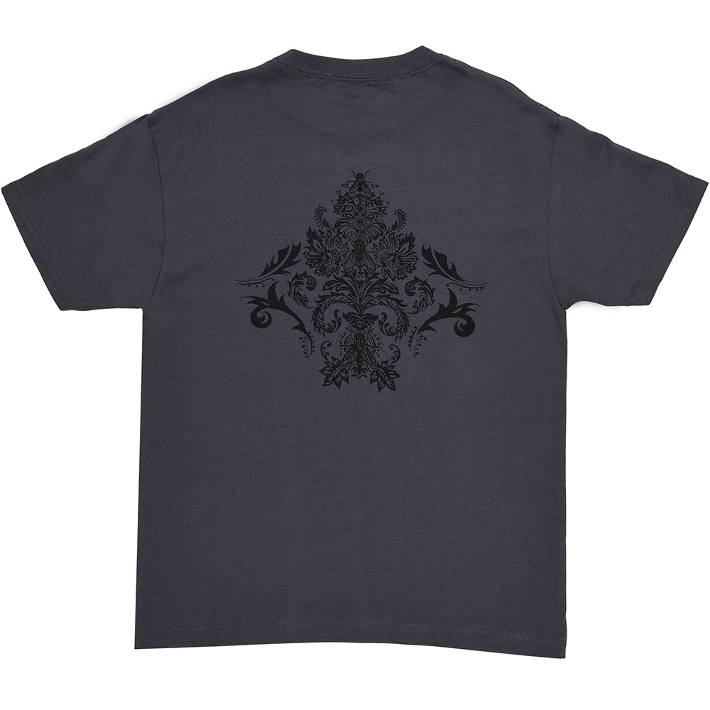 Glue Fly On The Wall Tee Charcoal