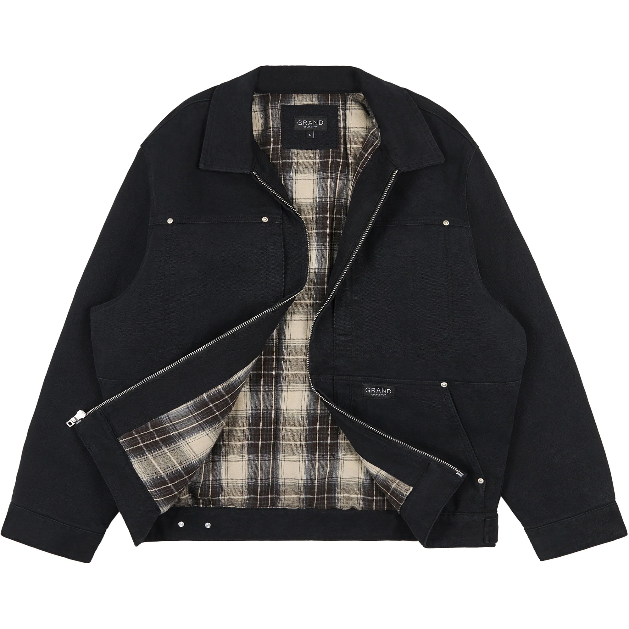 Grand Collection Connor Work Jacket Black