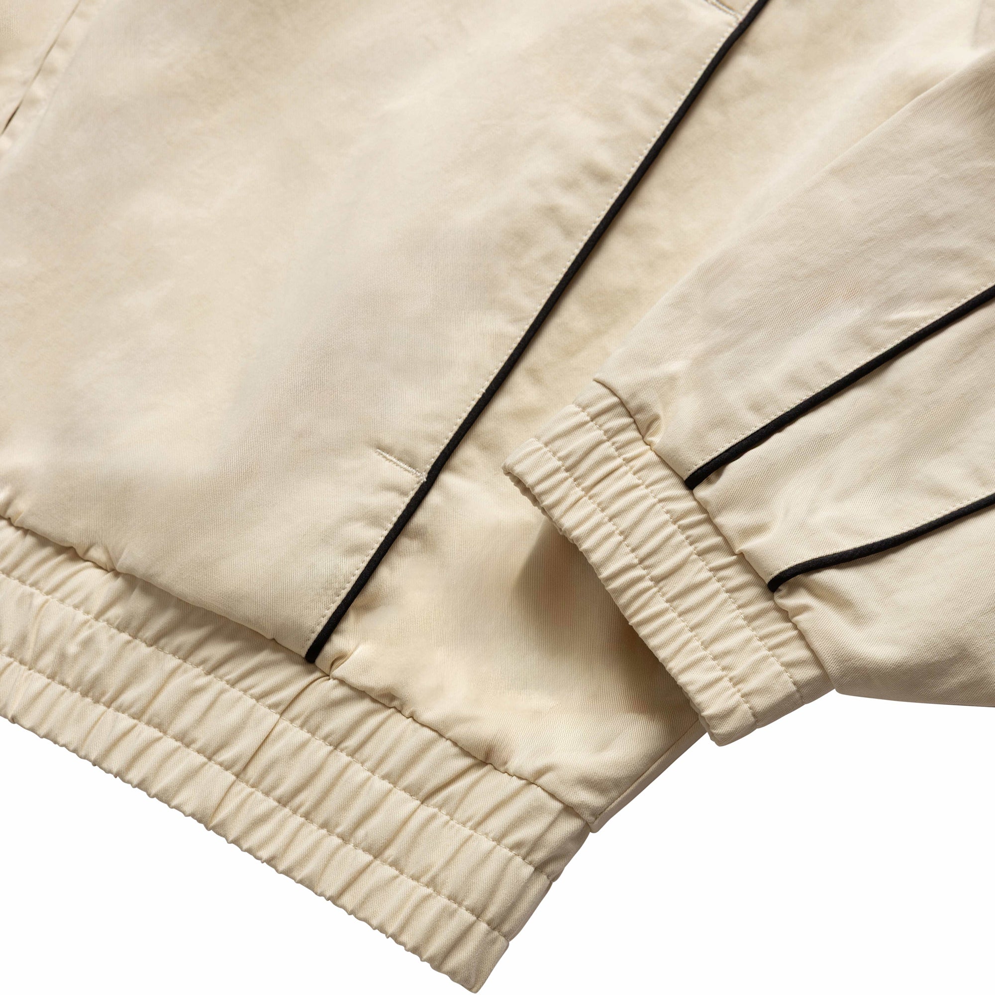 Grand Collection Harrington Jacket With Piping Cream