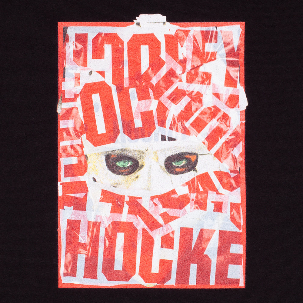Hockey War All Over Tee Black
