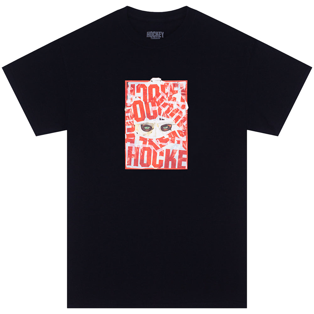 Hockey War All Over Tee Black