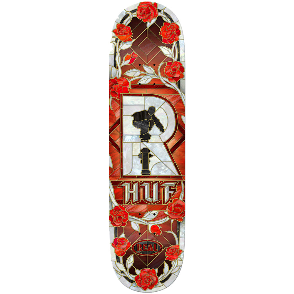 Real Keith Hufnagel HUF Cathedral Skateboard Deck 8.5"