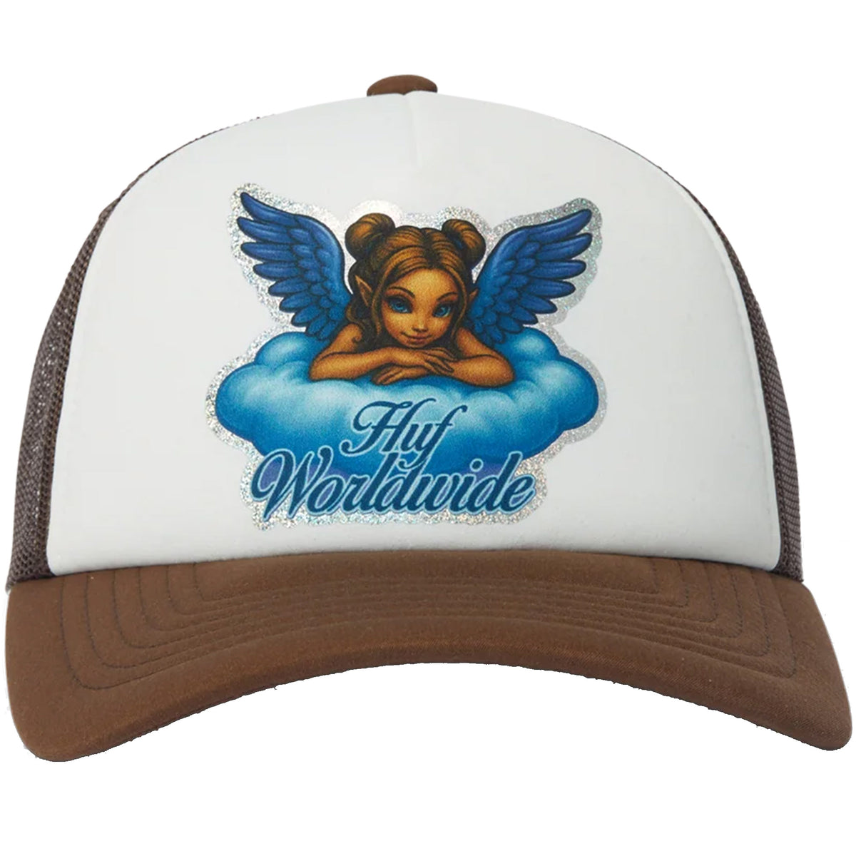 HUF Bliss Trucker Hat Brown