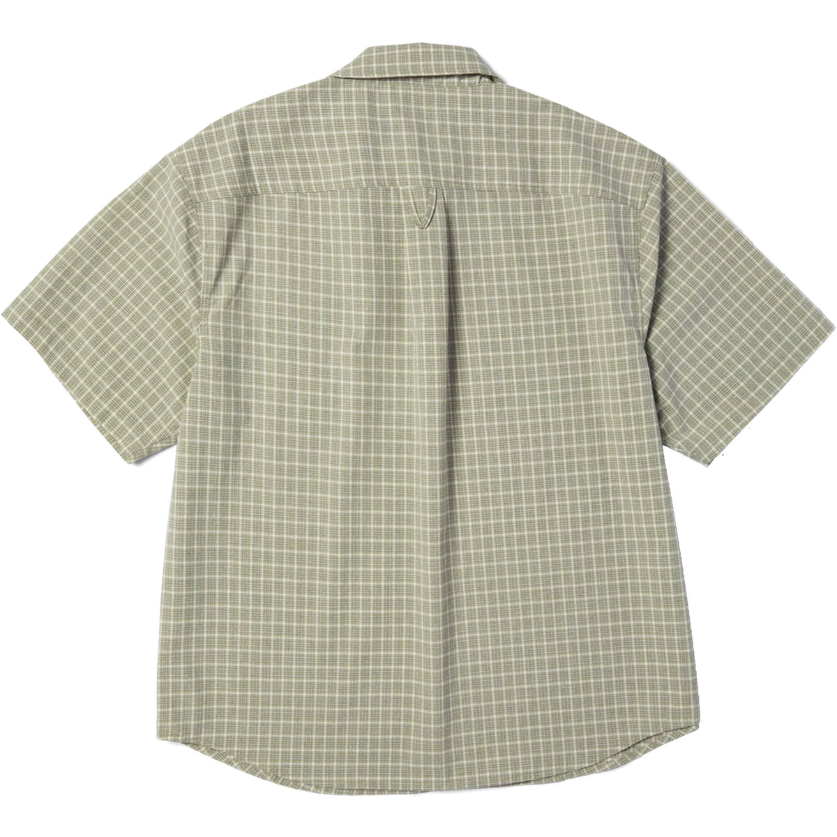 HUF Galaxy Plaid Woven Shirt Stone