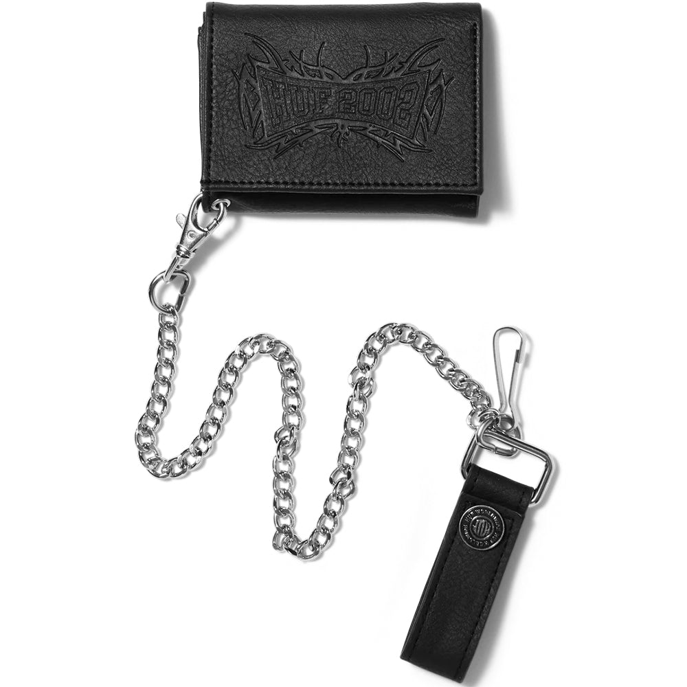 HUF 2002 Chain Wallet Black