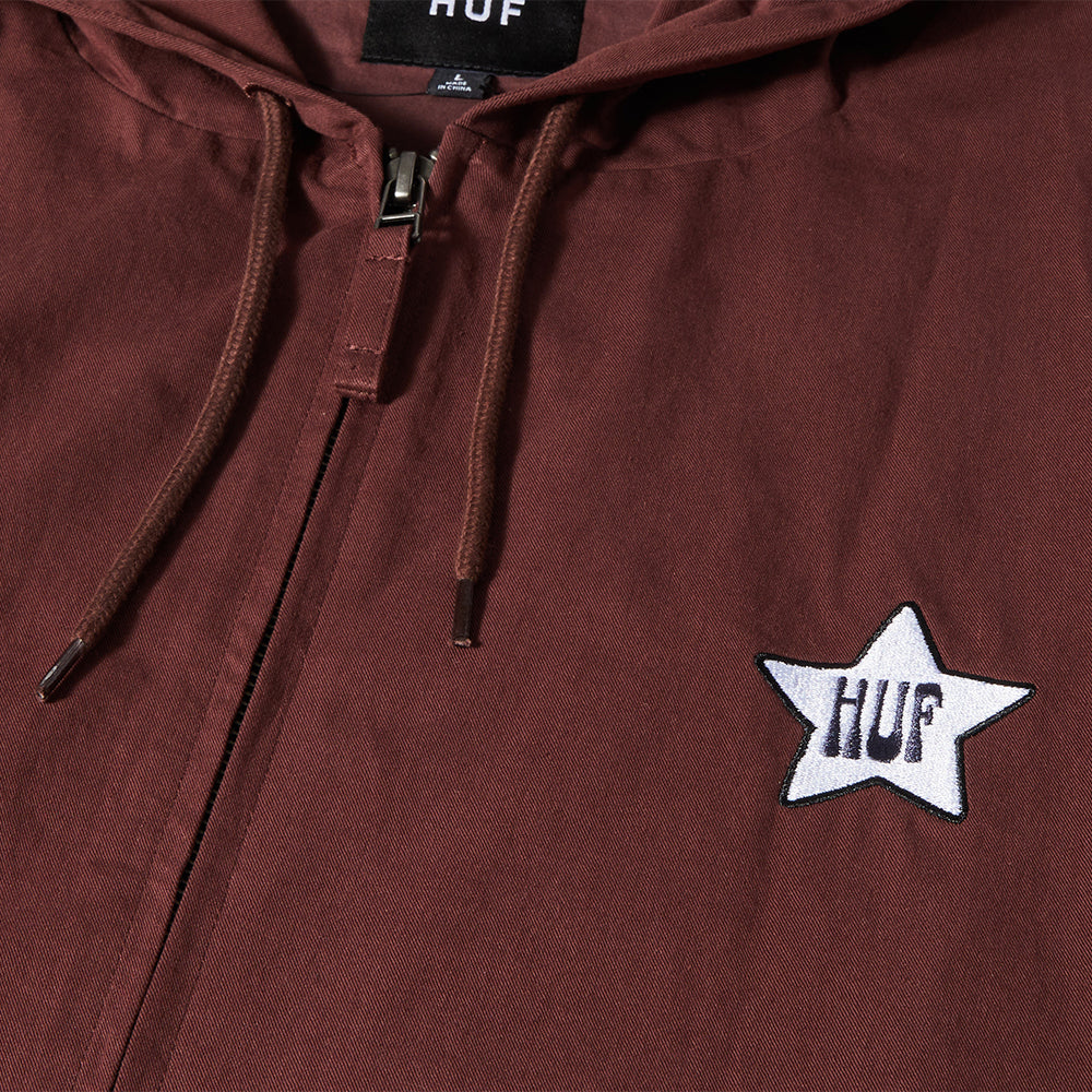 HUF H Stardust Jacket Eggplant