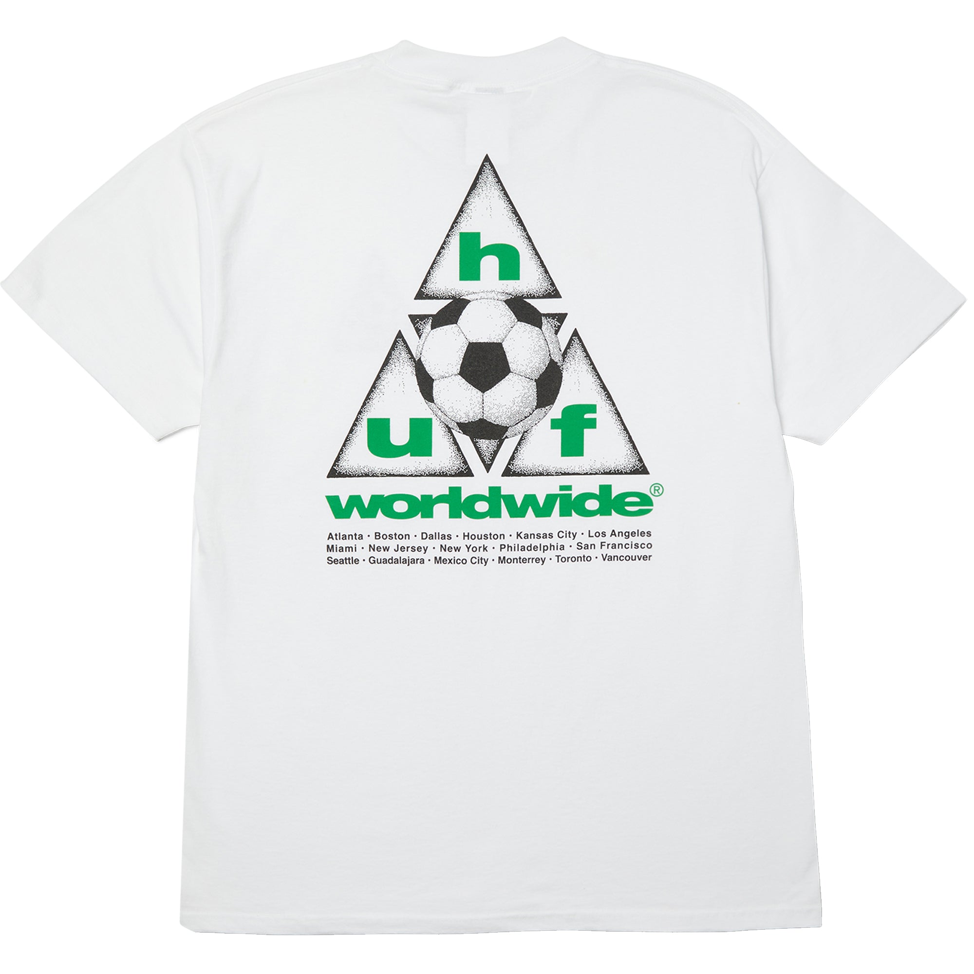 HUF Striker Triple Triangle Tee White
