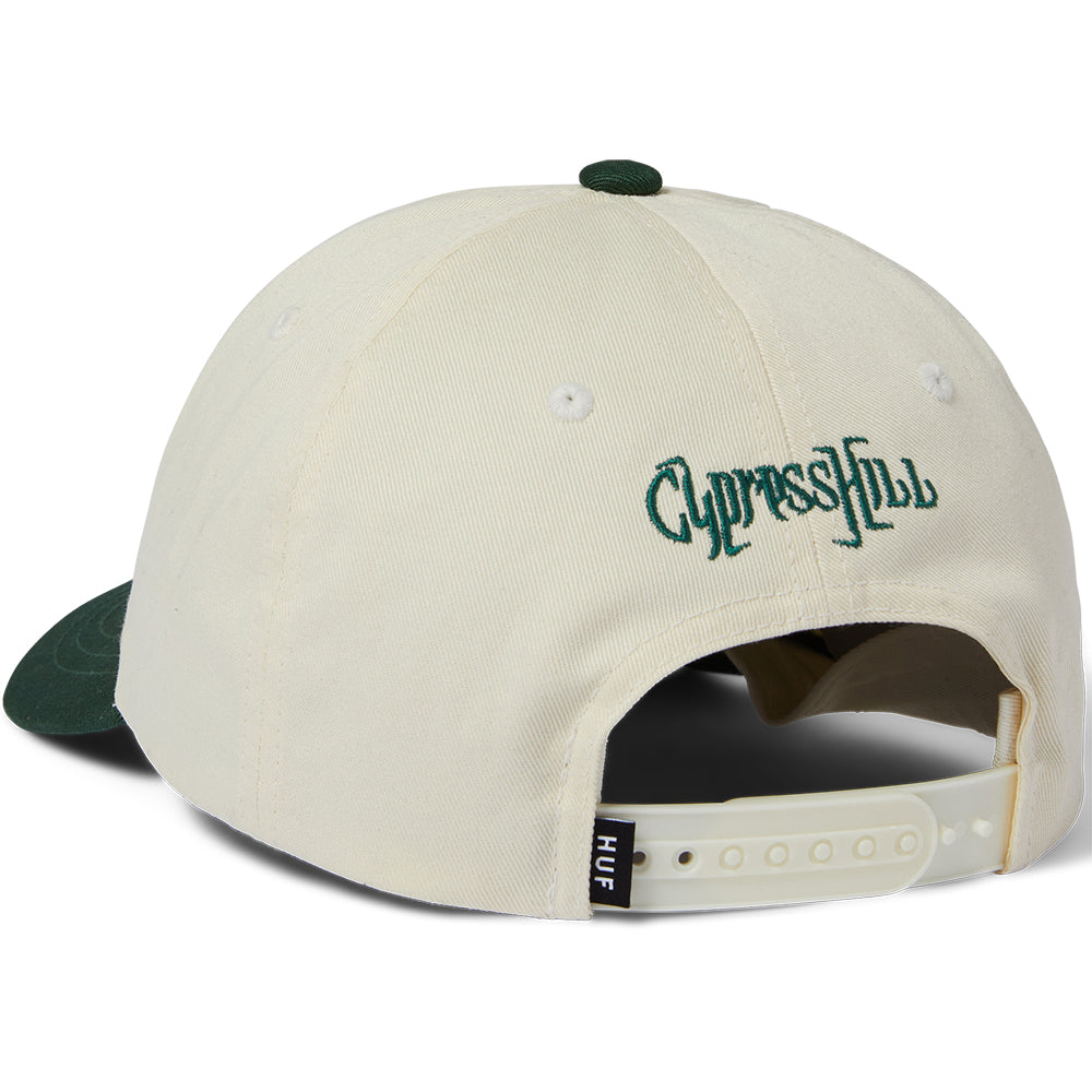 HUF x Cypress Hill Insane Snapback Hat Natural