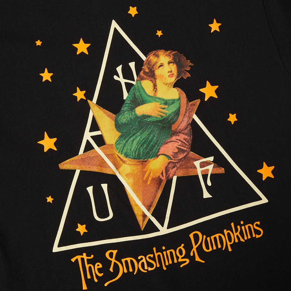 HUF x Smashing Pumpkins Infinite Star Girl T Shirt Black