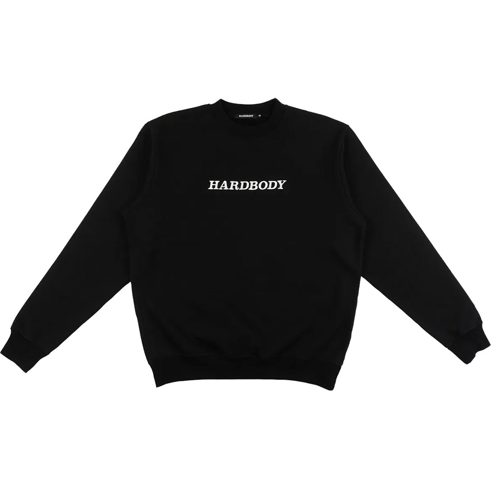 Hardbody Classic Logo Crew Neck Black