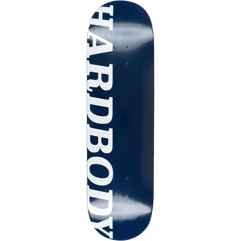 Hardbody Classic Logo Deck Navy/White 8.3"