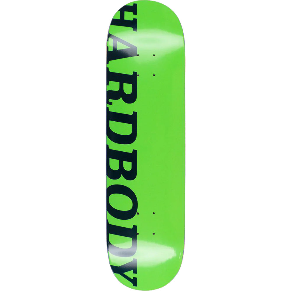 Hardbody Classic Logo Deck Neon/Navy 8.1"