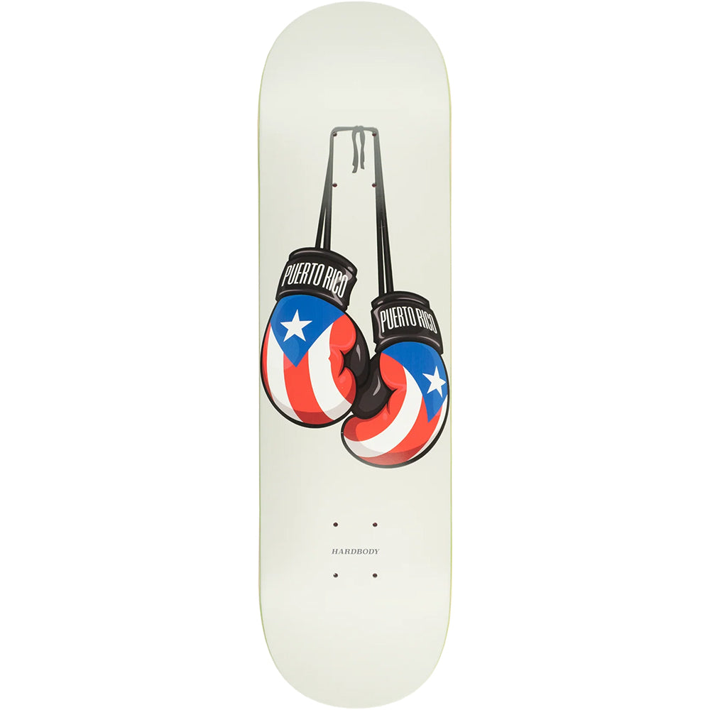 Hardbody Puerto Rico Boxing Gloves Skateboard Deck 8.125"